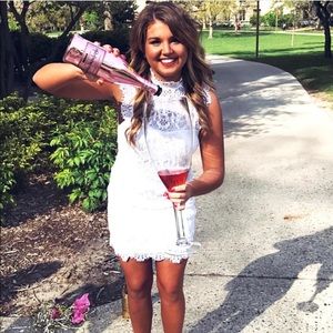 Free people white lace dress